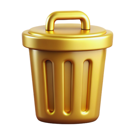 Bote de basura  3D Icon