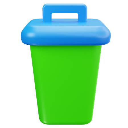Bote de basura  3D Icon