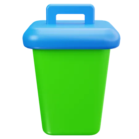 Bote de basura  3D Icon