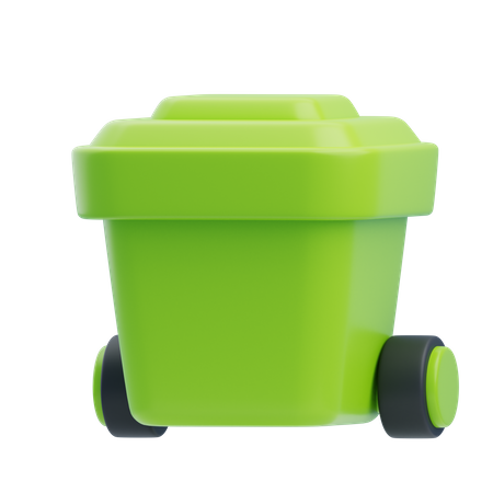 Bote de basura  3D Icon