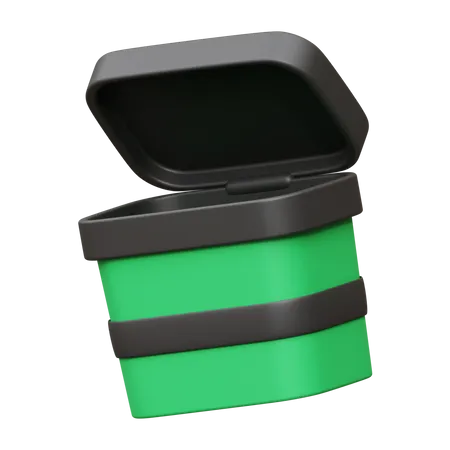 Bote de basura  3D Icon