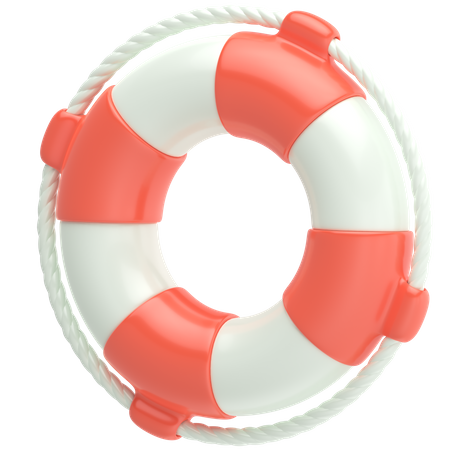 Bote salva-vidas  3D Icon