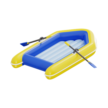 Bote salvavidas  3D Icon