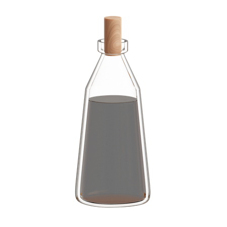 Botella  3D Icon