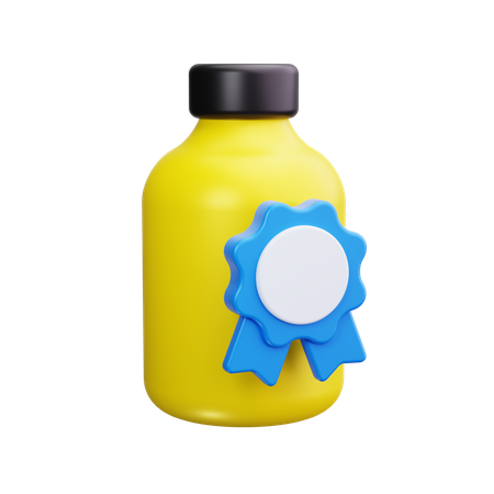 Botella  3D Icon