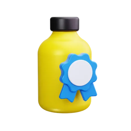 Botella  3D Icon