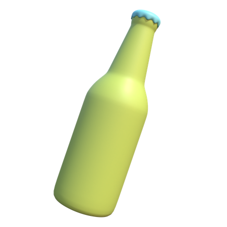 Botella  3D Icon