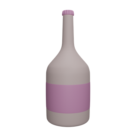 Botella  3D Icon