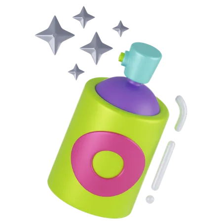 Botella de spray  3D Icon