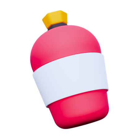Botella cosmética  3D Icon