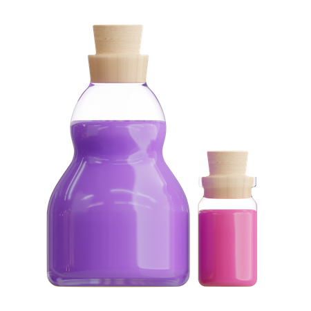 Botella de aceite  3D Icon