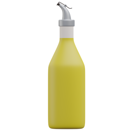 Botella de aceite  3D Icon
