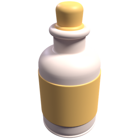 Botella de aceite  3D Icon