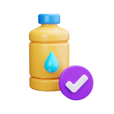 Botella de agua  3D Icon