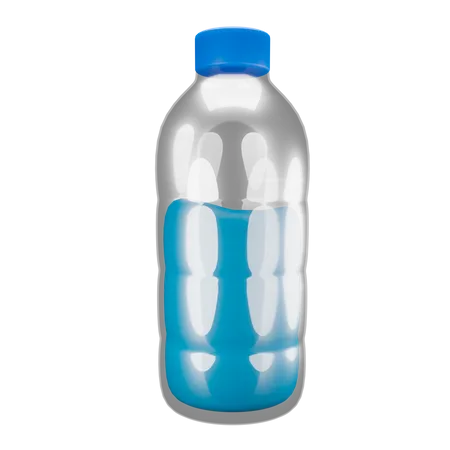 Botella de agua  3D Illustration