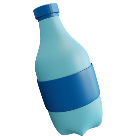 Botella de agua  3D Illustration