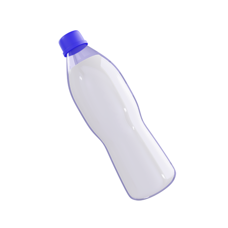 Botella de agua  3D Illustration