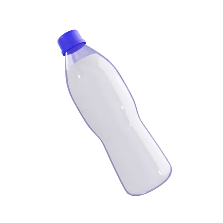 Botella de agua  3D Illustration