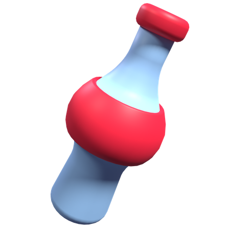 Botella de agua  3D Illustration