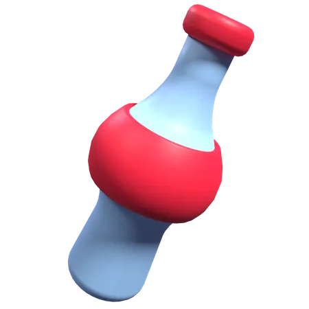 Botella de agua  3D Illustration