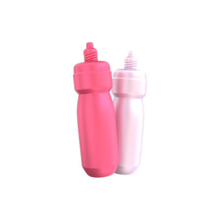 Botella de bebida  3D Illustration