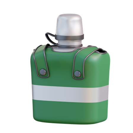 Botella de camping  3D Icon