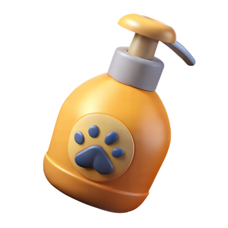 Botella de champú para perros  3D Icon