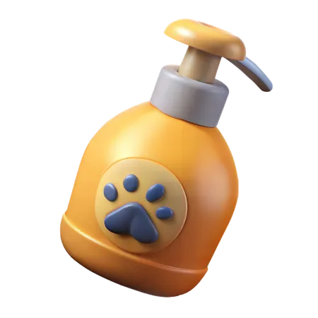 Botella de champú para perros  3D Icon