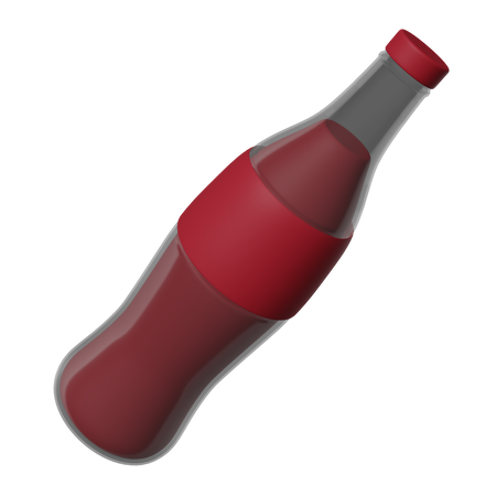 Botella de Coca Cola  3D Icon