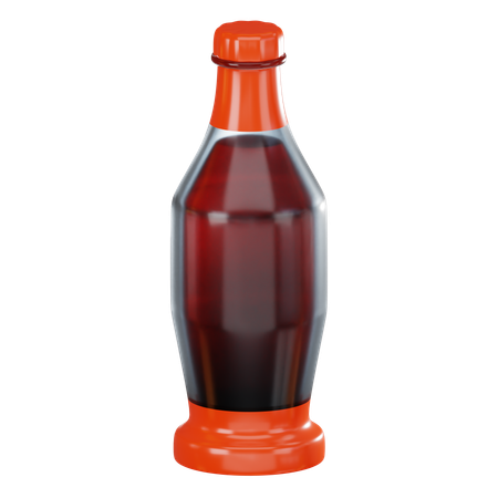 Botella de cola  3D Icon