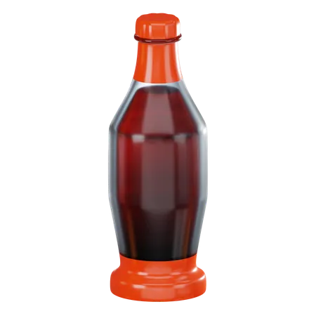 Botella de cola  3D Icon