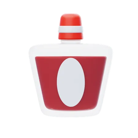 Botella de esmalte de uñas  3D Icon