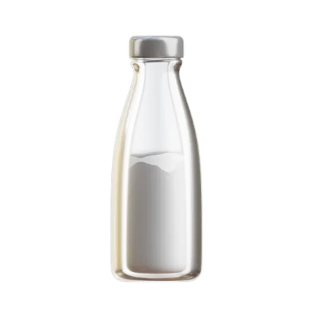 Botella de leche  3D Icon