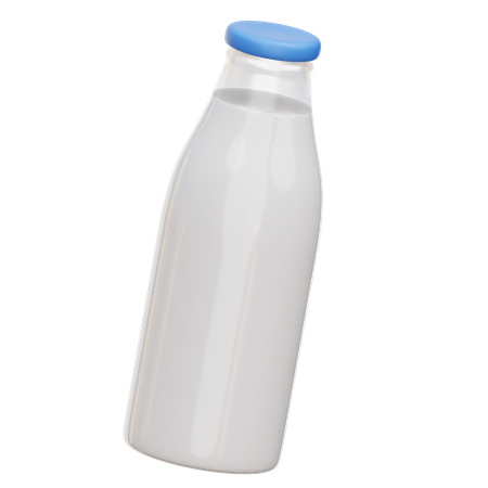 Botella de leche  3D Icon