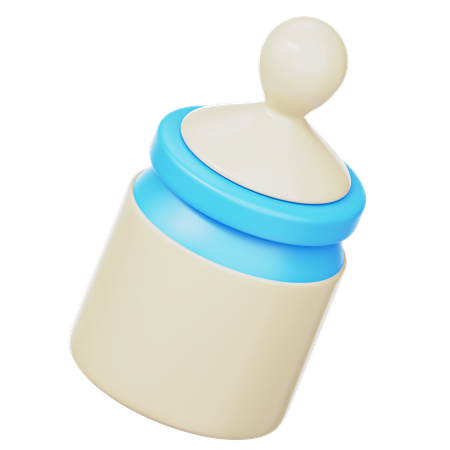 Botella de leche  3D Icon