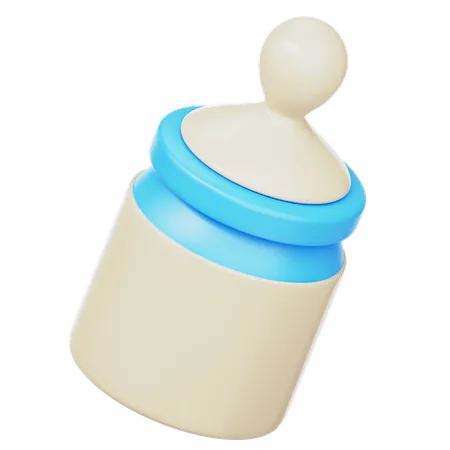 Botella de leche  3D Icon