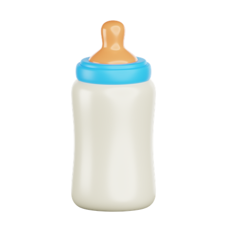 Botella de leche  3D Icon