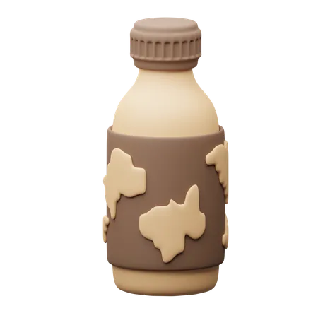 Botella de leche  3D Icon