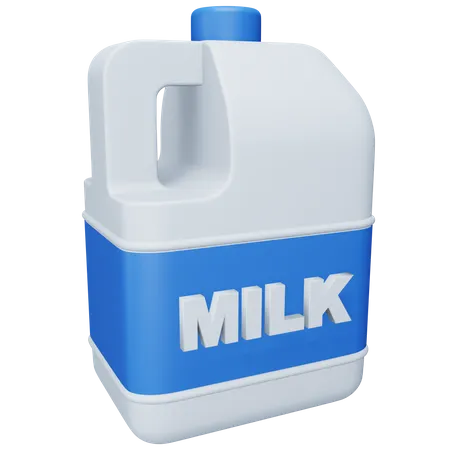 Botella de leche  3D Icon