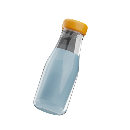 Botella de leche  3D Icon