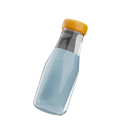 Botella de leche  3D Icon