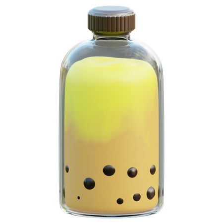 Matcha embotellada  3D Icon