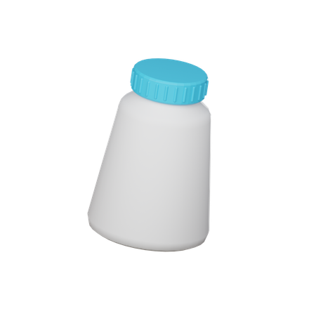 Botella de pegamento  3D Icon