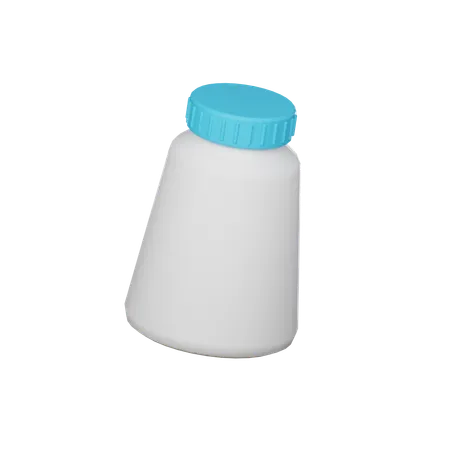 Botella de pegamento  3D Icon