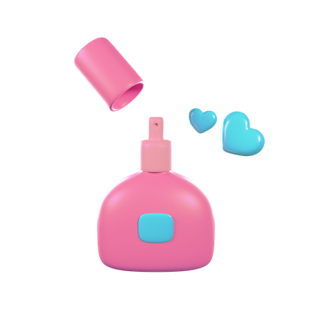 Botella de perfume  3D Icon