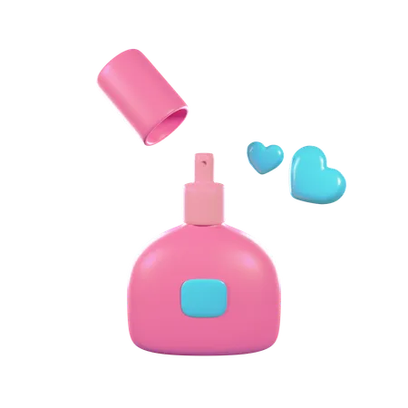 Botella de perfume  3D Icon