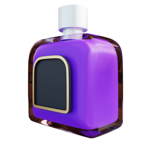 Botella de perfume  3D Icon