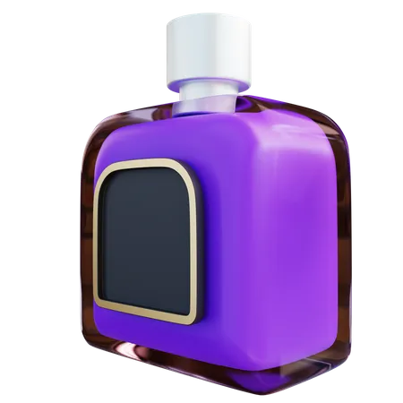 Botella de perfume  3D Icon