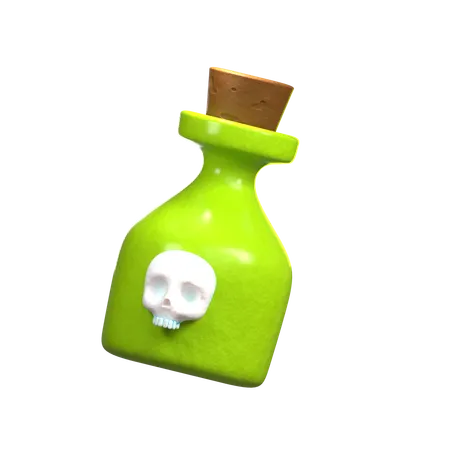 Botella de poción  3D Icon