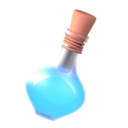 Botella de poción  3D Icon